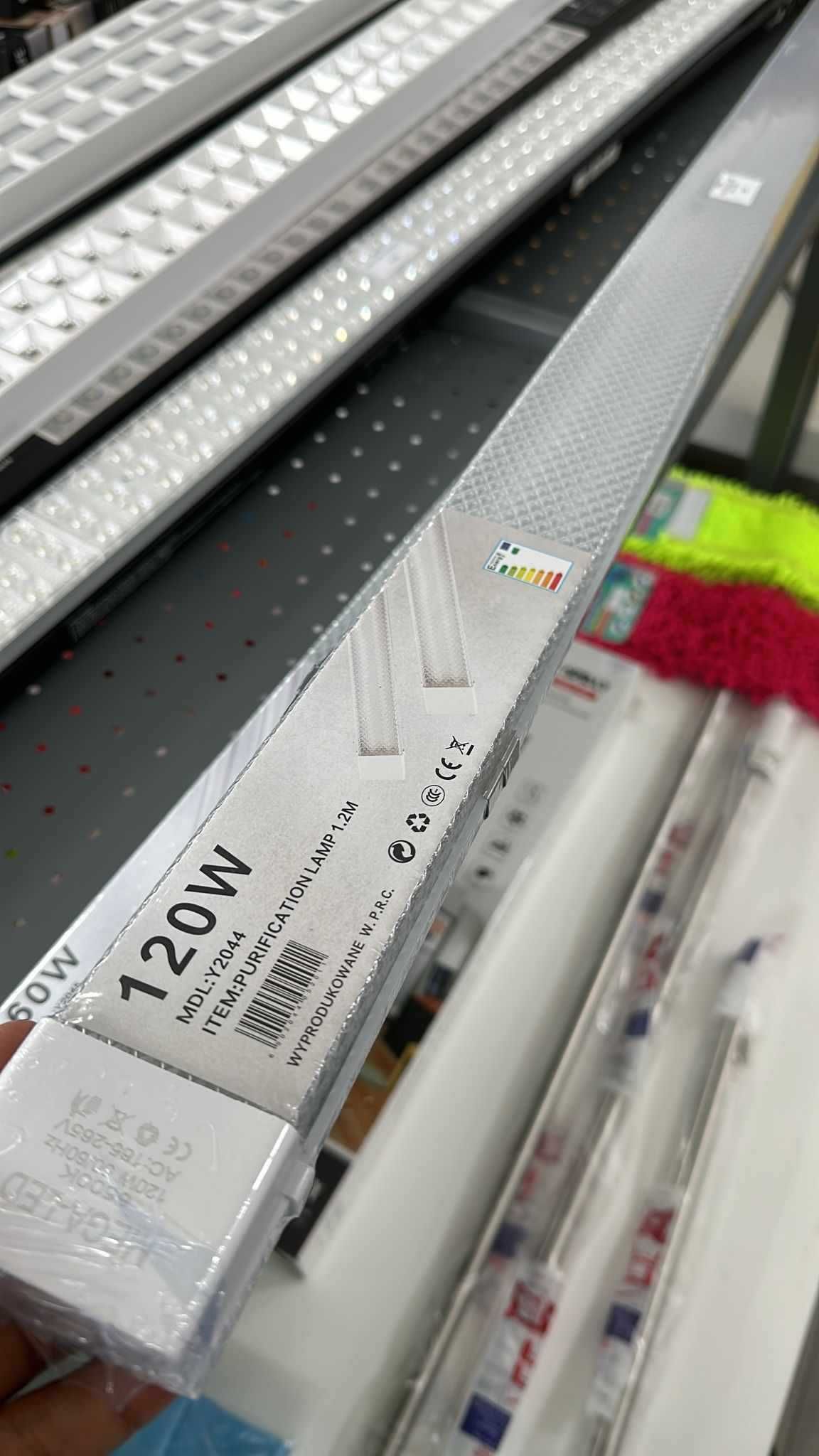 Lampa LED 120 cm Panel LED świetlówka garażowa oświetlenie 120cm 60cm