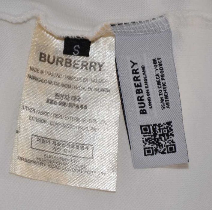 Burberry koszulka t shirt  _ S / M