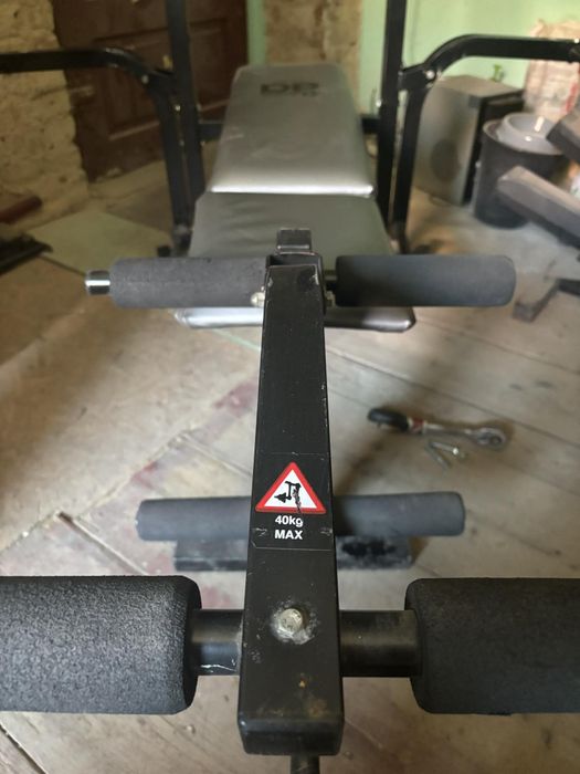 Ławeczka DP Active Sports do wyciskania profesjonalna 3w1