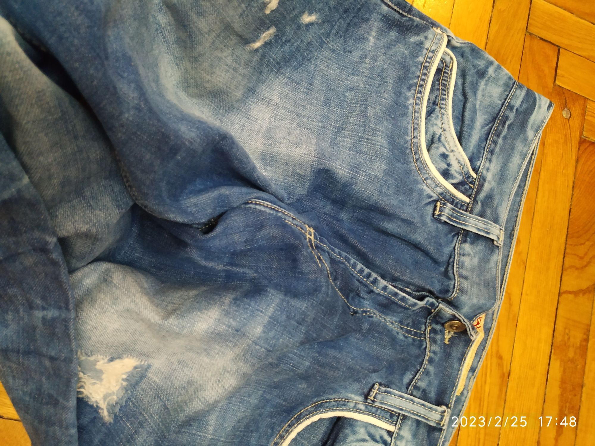 Spodnie jeansowe męskie CIPPO BAXX