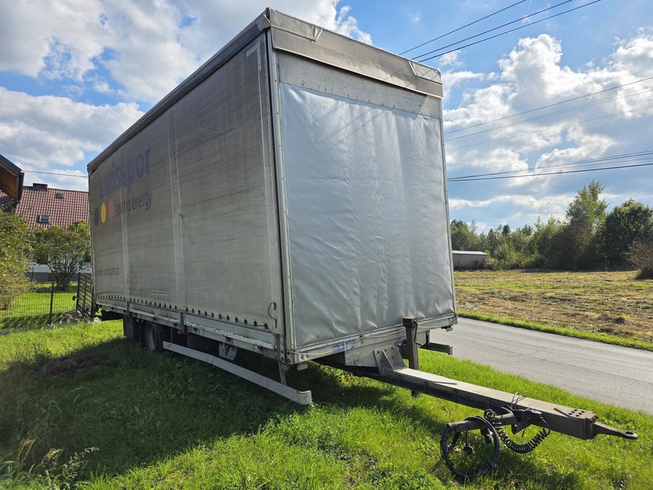 Przyczepa tandem gniotpol g4080 7.7m