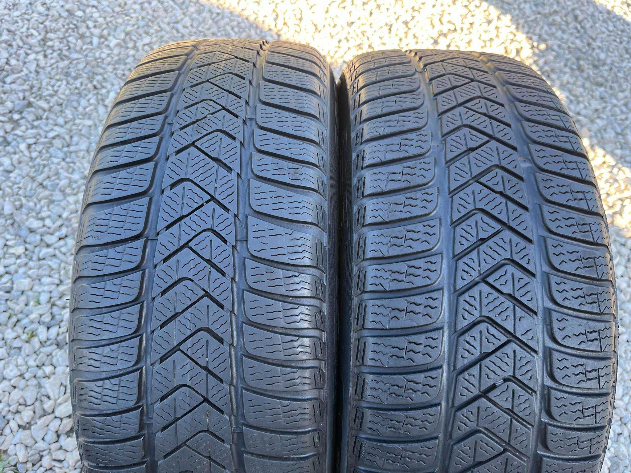 Opony 225/55R17 Pirelli Sottozero 3 Zima 2sztuki 6,10mm bieżnika