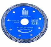 Tarcza diamentowa do gresu płytek ceramika beton 125mm Niebieska