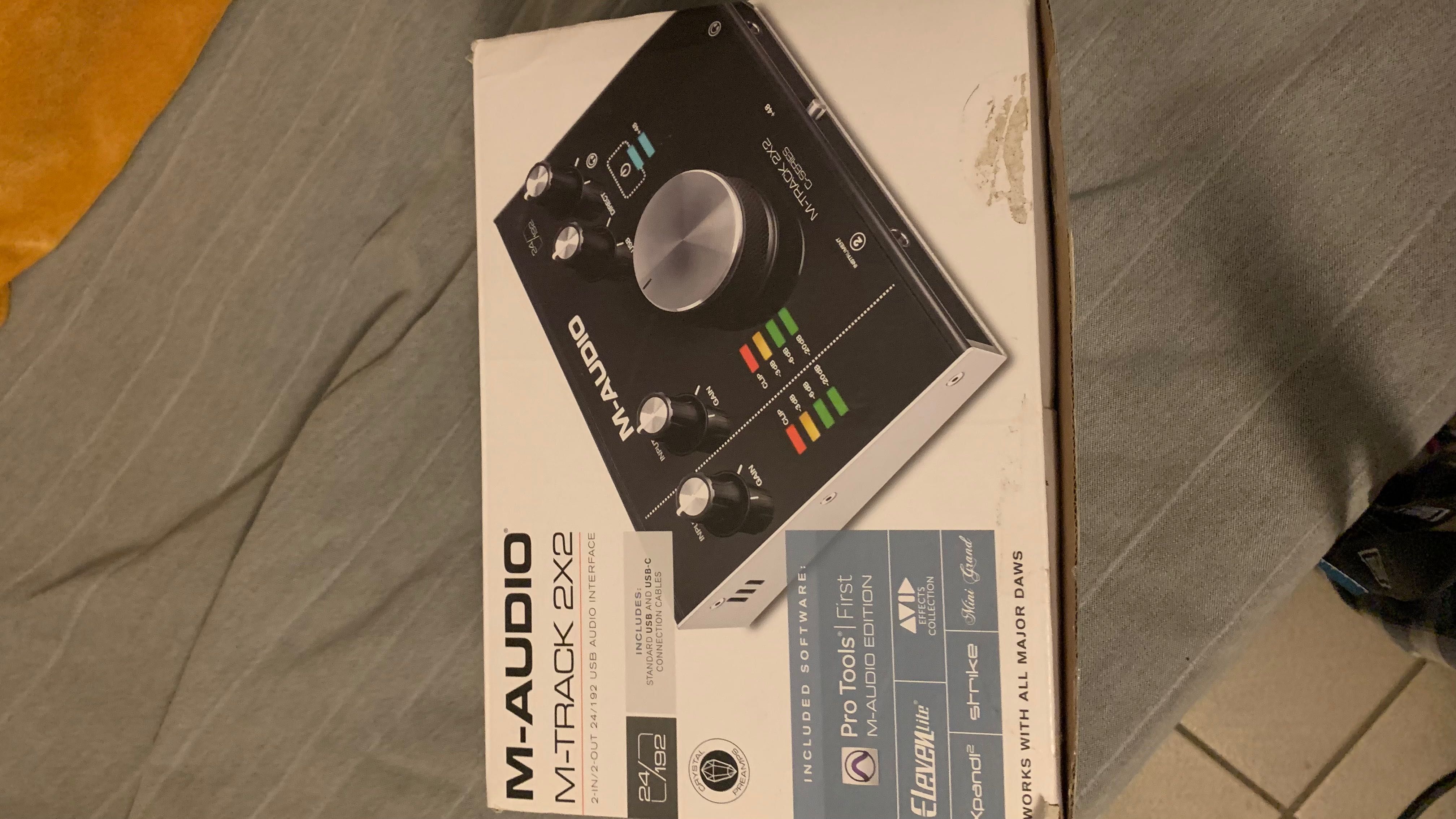 Interface de som M áudio 2x2
