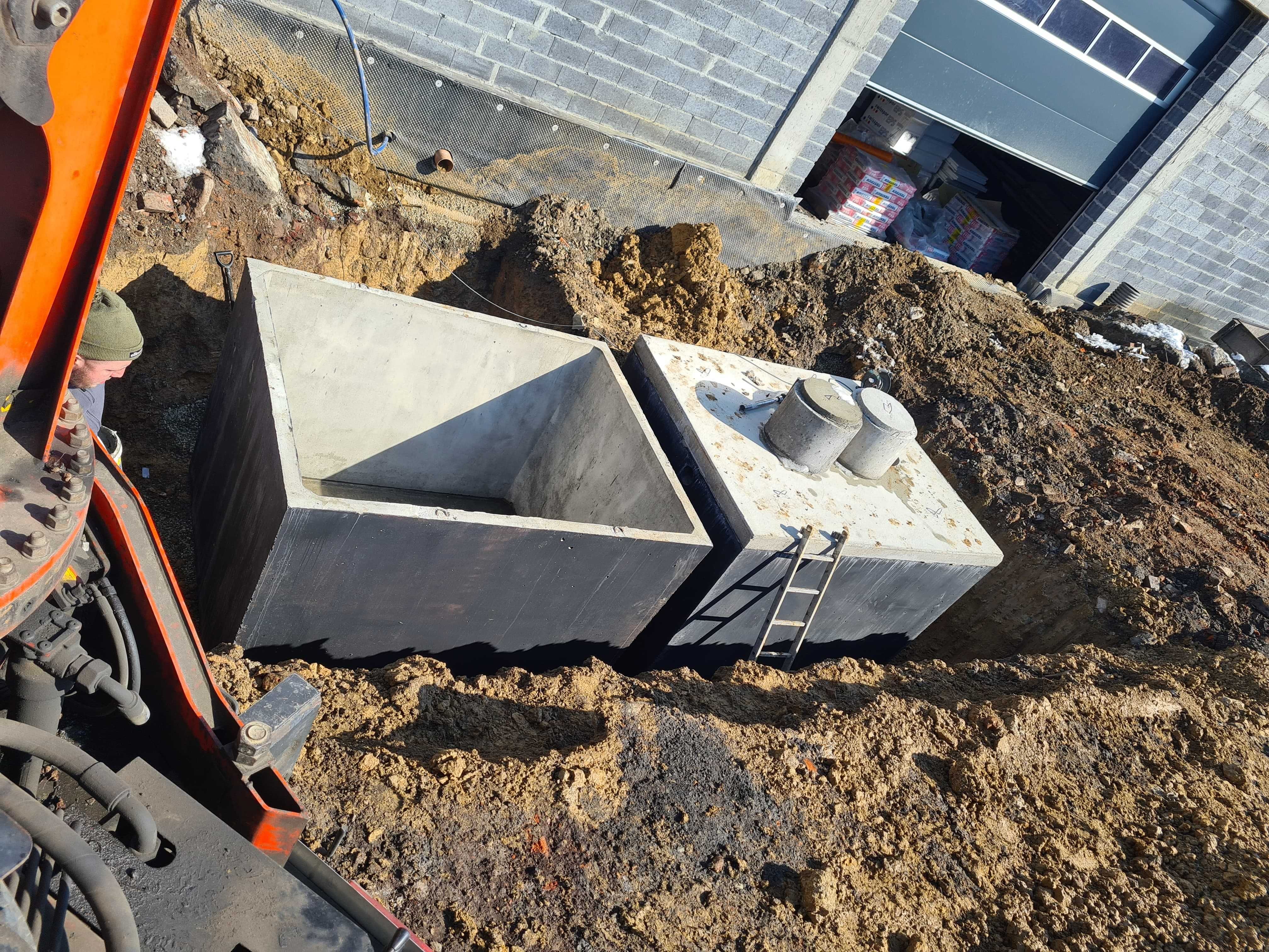 Szambo betonowe Zbiornik na deszczówkę Zbiorniki betonowe Piwniczka