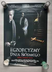 Plakat kinowy z filmu Egzorcyzmy dnia siódmego horror