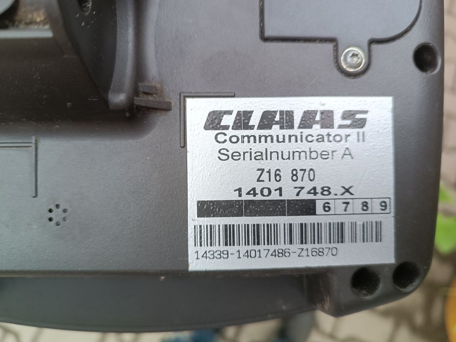 Claas Communicator II, komputer, sterownik ISOBUS