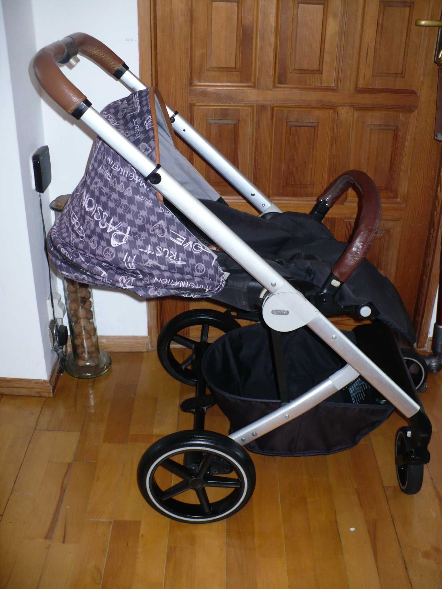 Wózek Cybex Balios spacerówka,gondola,fotelik