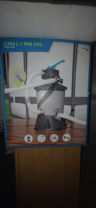 Pompa piaskowa do basenów 3596 l/h