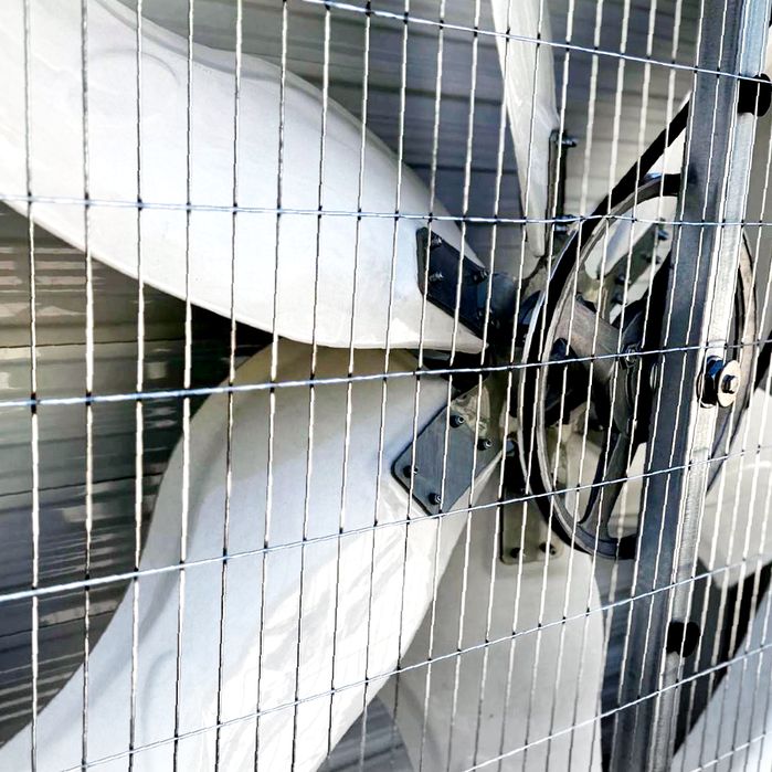 Wentylator TKZM-140 FRP do kurnika, magazynu, lakierni, przemysłu