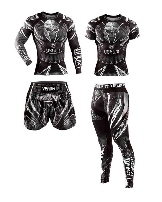 Комплект венум Venum Gladiator  4в1  Jiu Jitsu бокс-мма-боротьба-біг