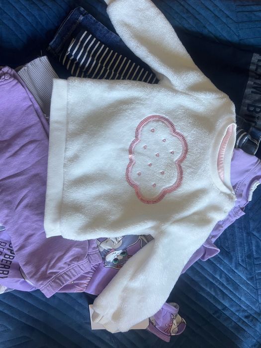 Paczka zestaw dziewczynka 74 smyk H&M