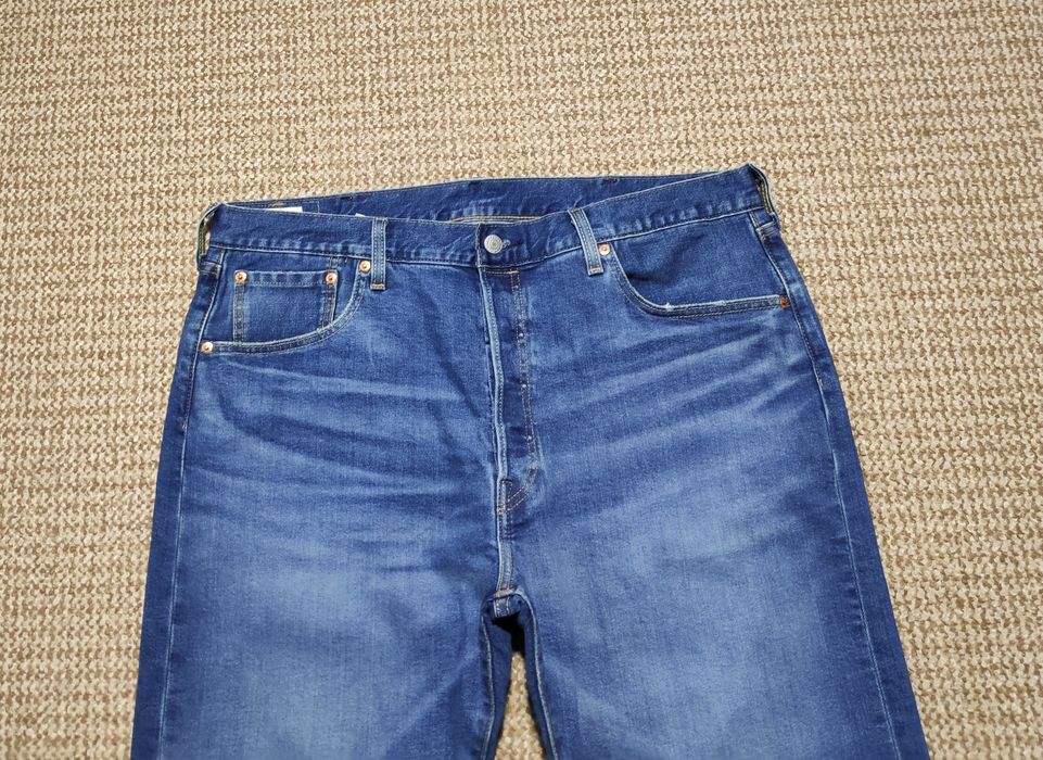 Levi's 501 premium W38 L30 джинси straight оригінал блакитні