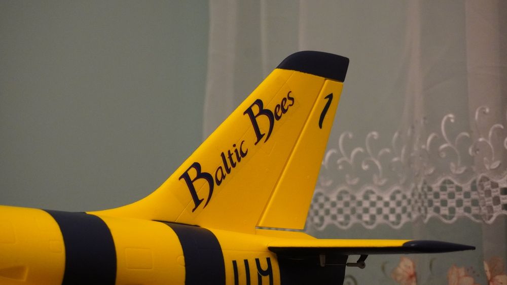 Model samolotu RC Albatros L-39 Baltic Bees 64mm 6s