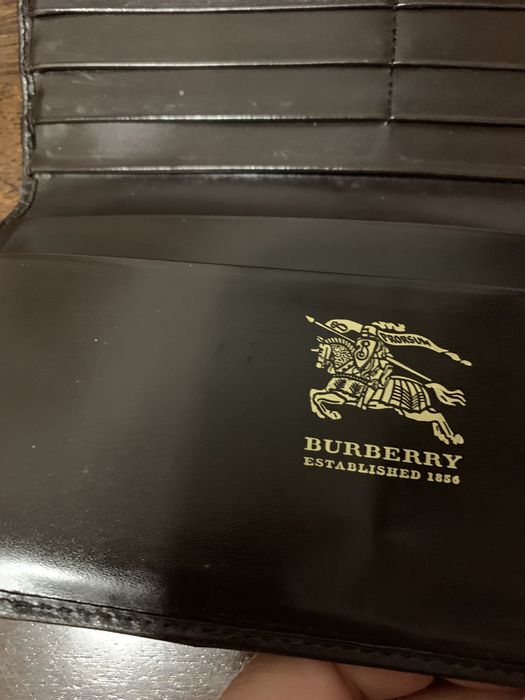 Porta moedas burberrys