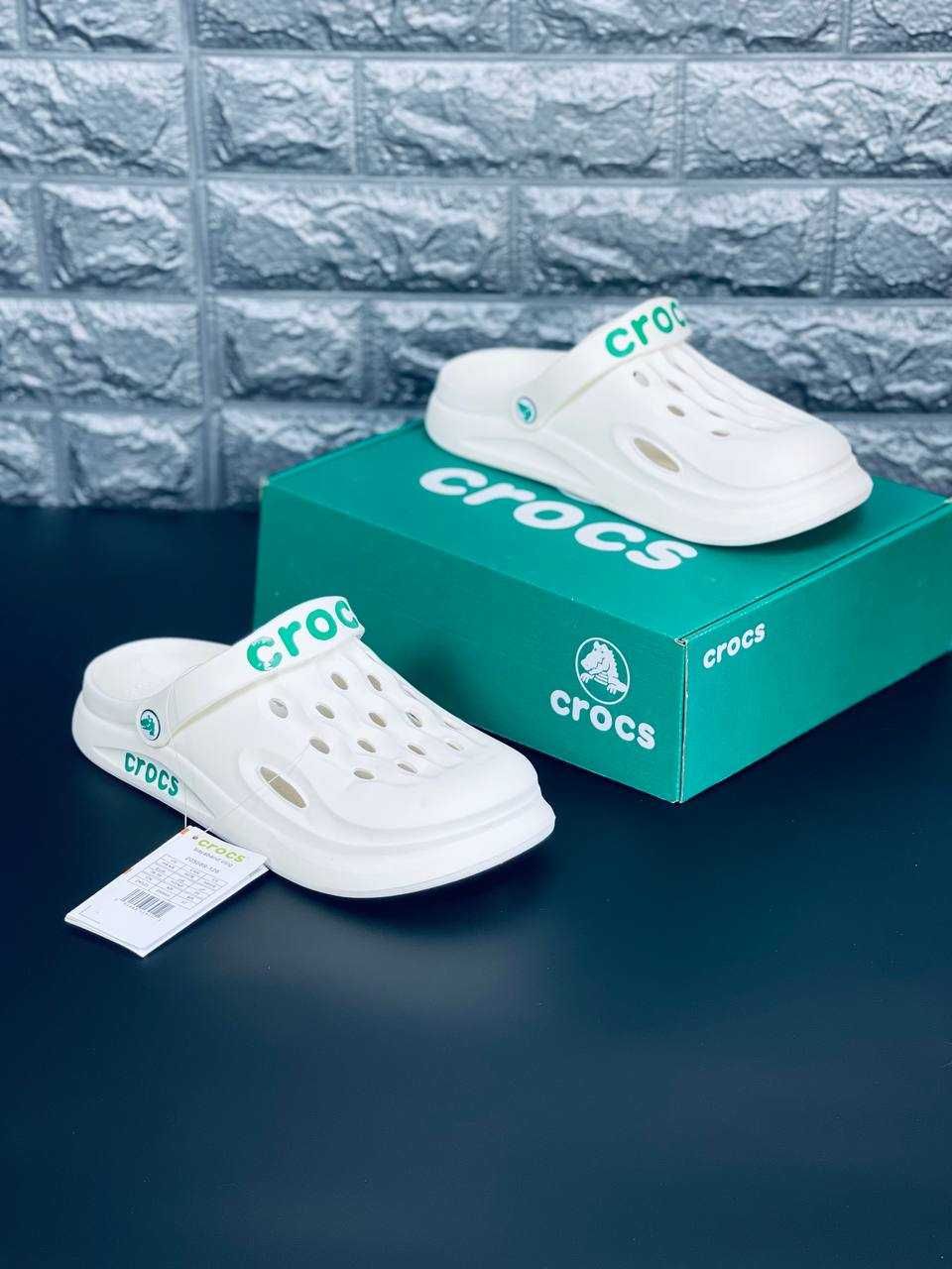 Ультралегкие Crocs Air женские Белые Жаркая новинка! Крокс жіночі Хіт