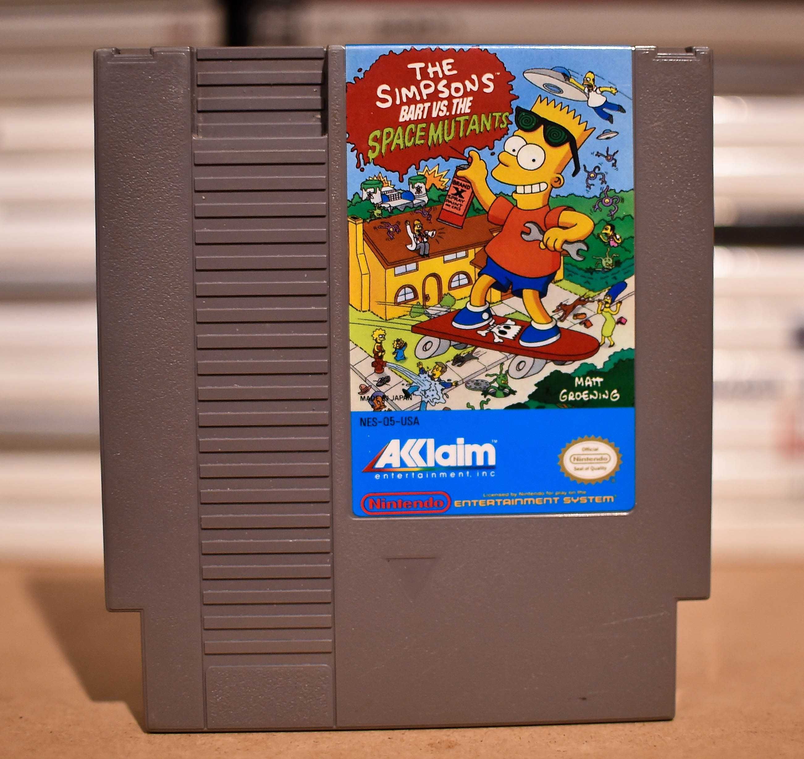 NES # The Simpsons Bart Vs. the Space Mutants