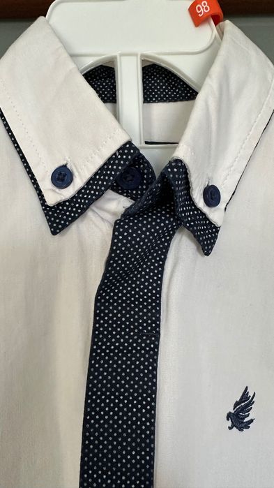 Koszula z krawatem 98 COOL CLUB kolekcja małego Mężczyzny