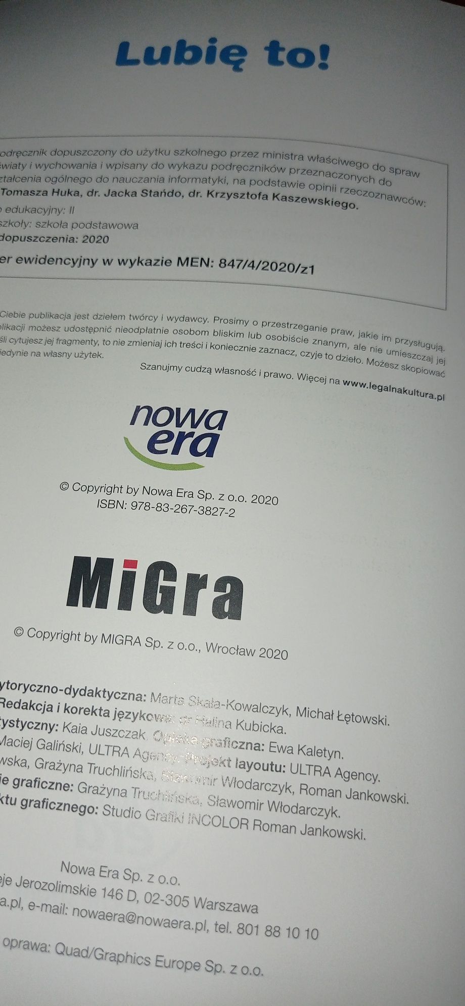 Lubię to 7 podręcznik do informatyki