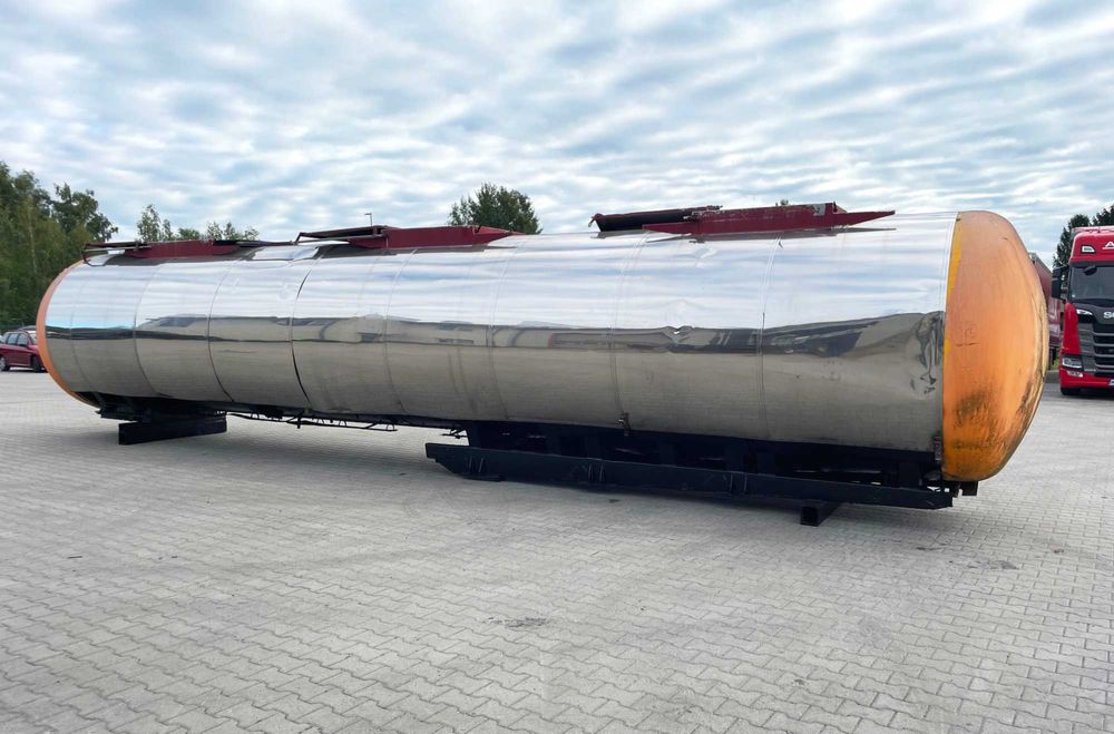 Zbiornik z nierdzewki 31 000 litrów, kwasówka, stal nierdzewna INOX