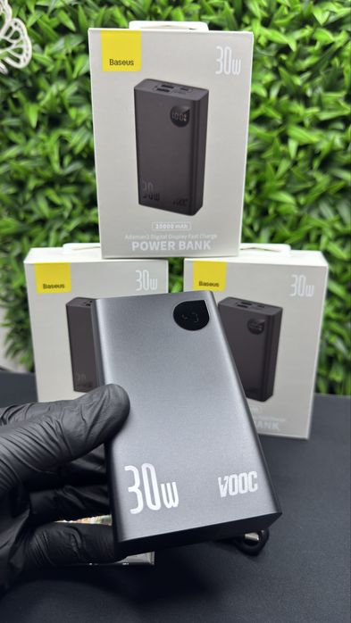 Оригінальний павербанк Базеус 20000 mAh 30w Voov версія доя Oppo