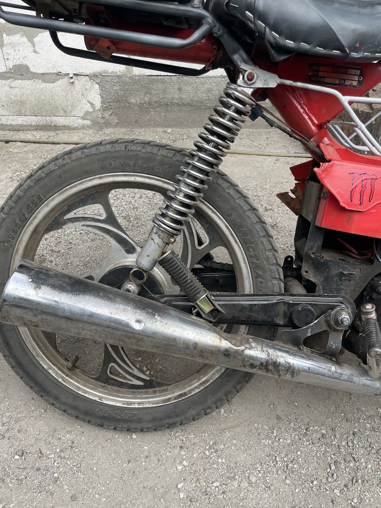 Delta 100 кубов, на талоне