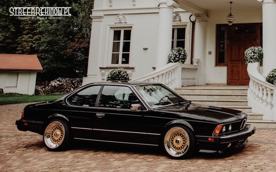 wynajmę do ślubu BMW E24 635CSi Oldschool retro rarytas BBS RS Mazow.