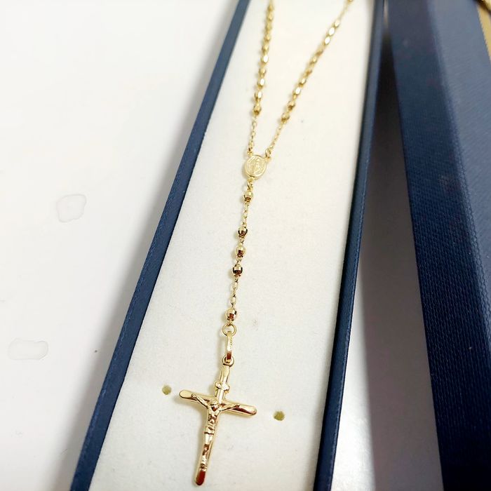 Różaniec złoty 585 14k