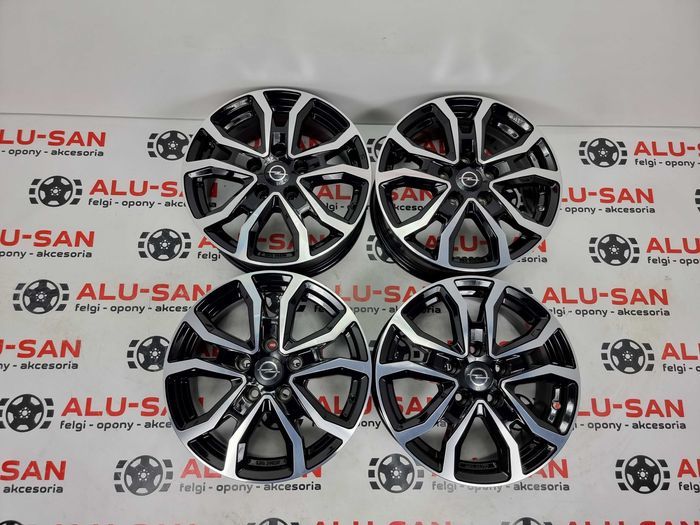 NOWE alufelgi OPEL 16" 5x114,3 Vivaro - Czarne