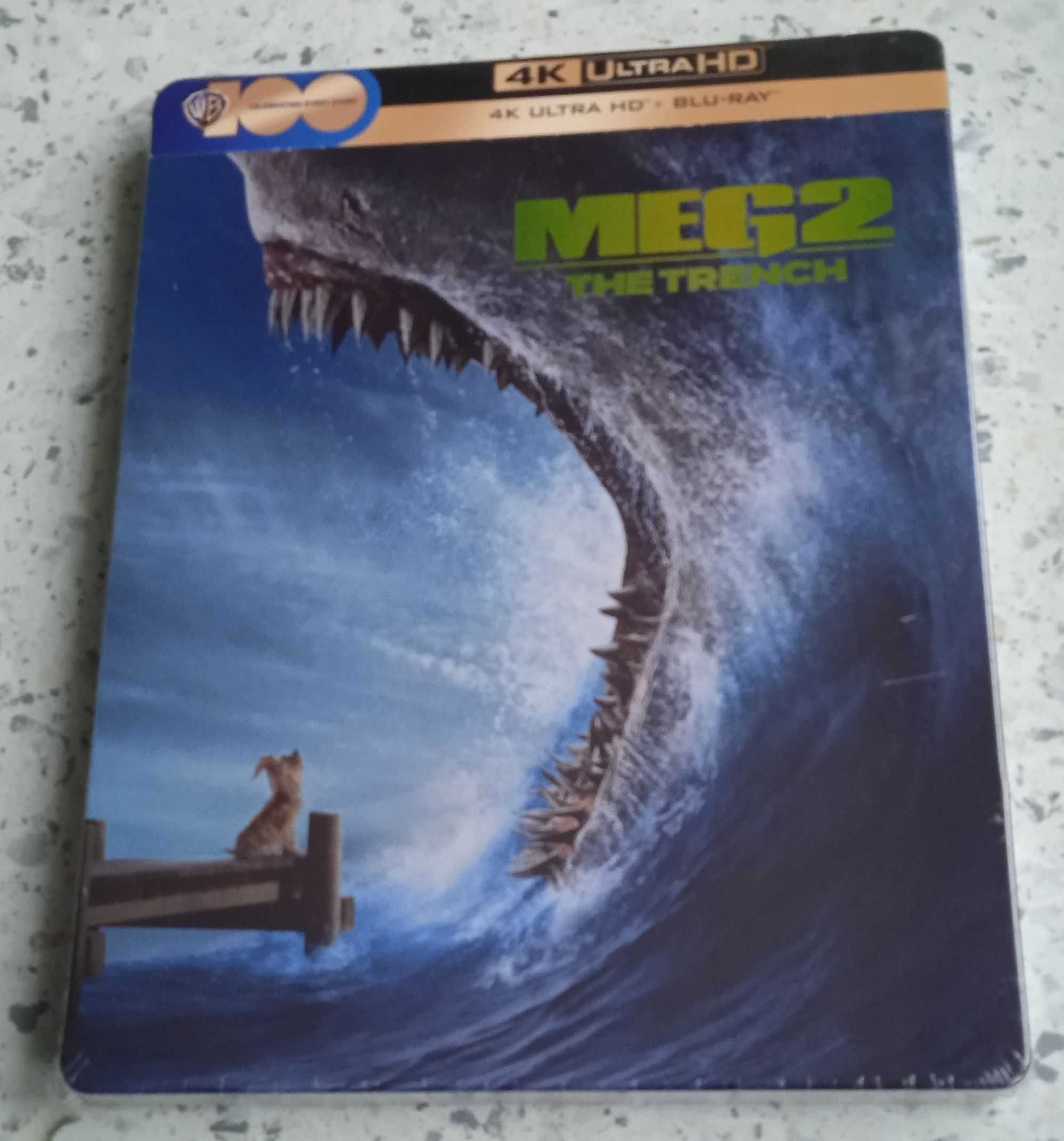 meg 2 głębia 4k steelbook po polsku nowe zagraniczne