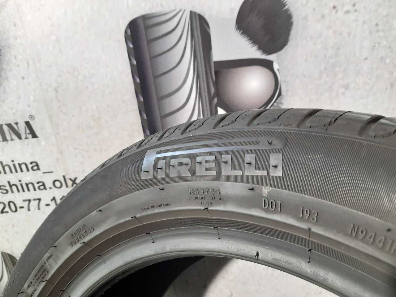 Шини 6,5-7мм 205/55 R17 PIRELLI Cinturato P7 б/в Літо склад