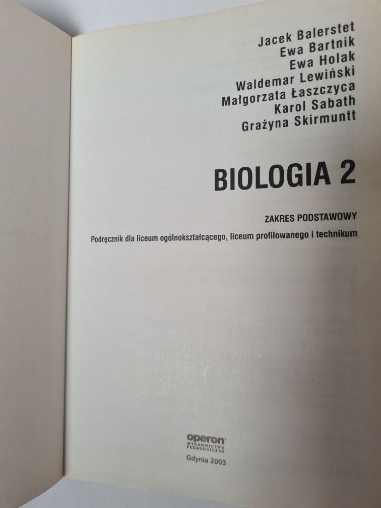 Biologia - Dwie książki