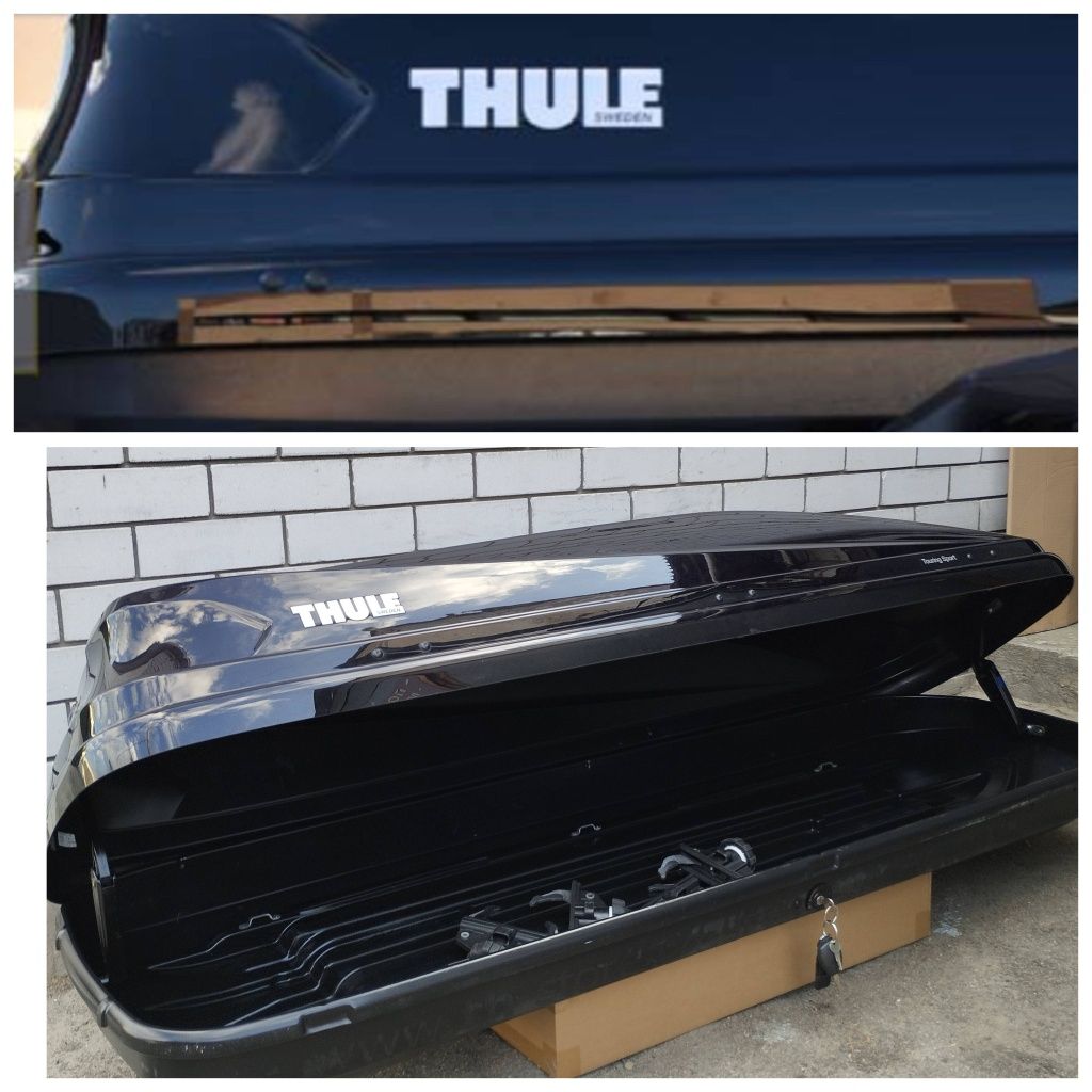 Thule Touring Black бокс на крышу авто.