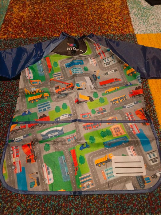 NOWY Kaftan do malowania, rozmiar uniwersalny. Firma SMYK