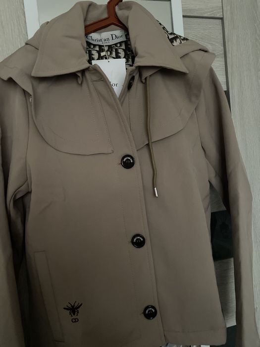 Kurtka christian dior z kapturem