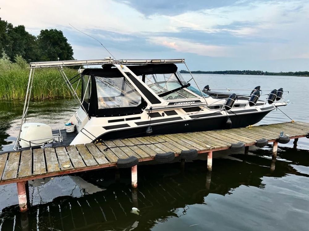 Jacht Motorowy Chaparral 12m Silnik 250KM BRP Solary Możliwa Zamiana