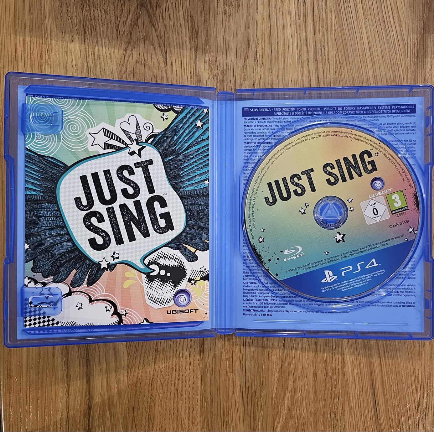 Just Sing Gra PS4 Play Station 4