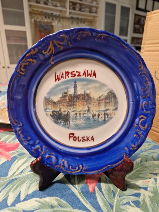 Talerz kolekcjonerski Fryderyka Warszawa