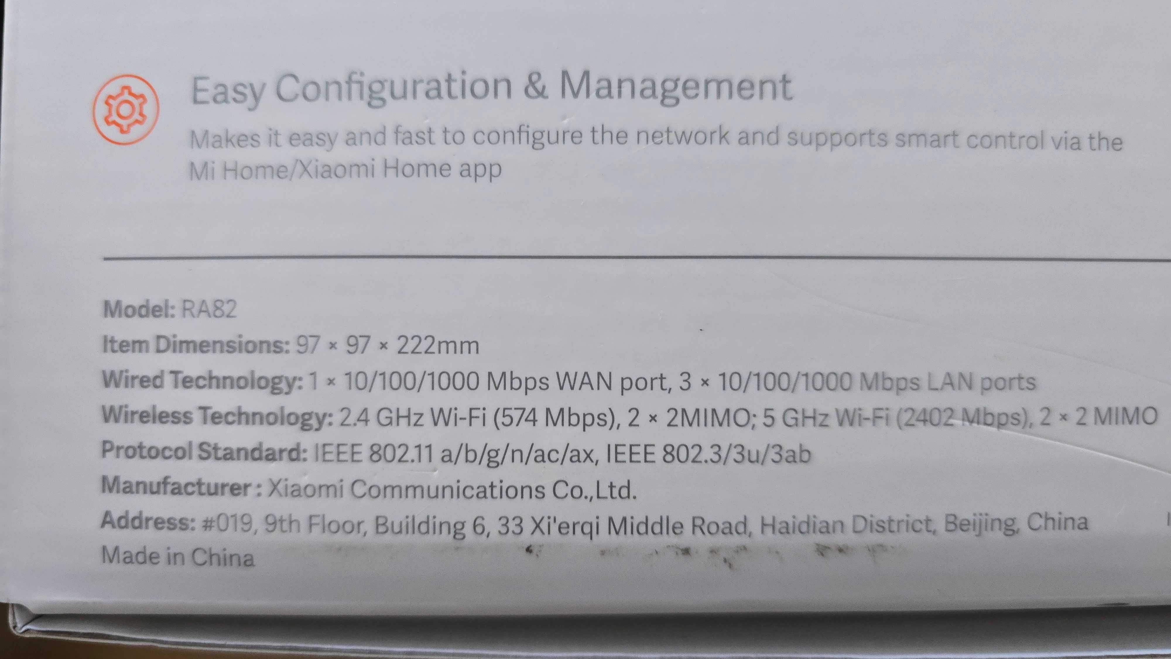 Xiaomi Mesh System AX3000 (pack-2)