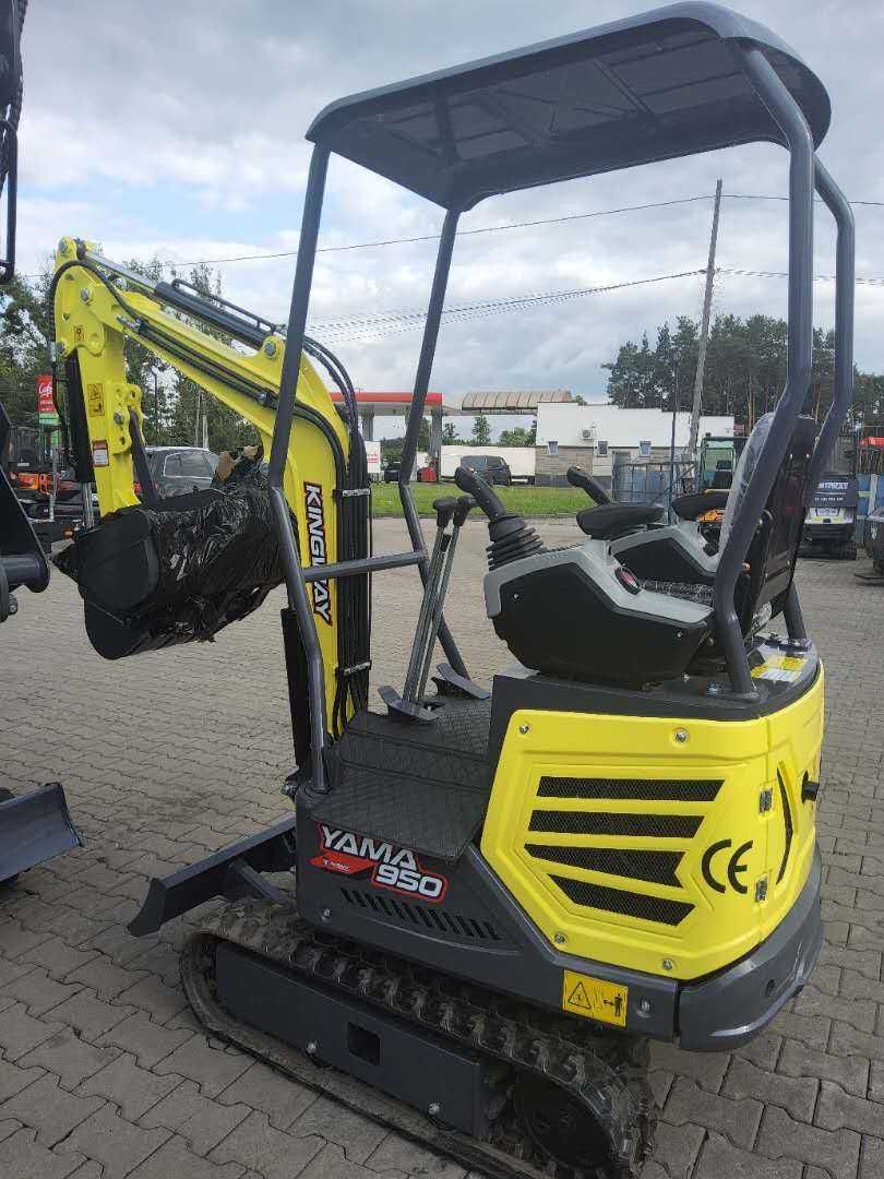 NOWA Minikoparka KINGWAY Yama SV 10 JOISTICKI 3 łyżki Ramię SKR KCIUK
