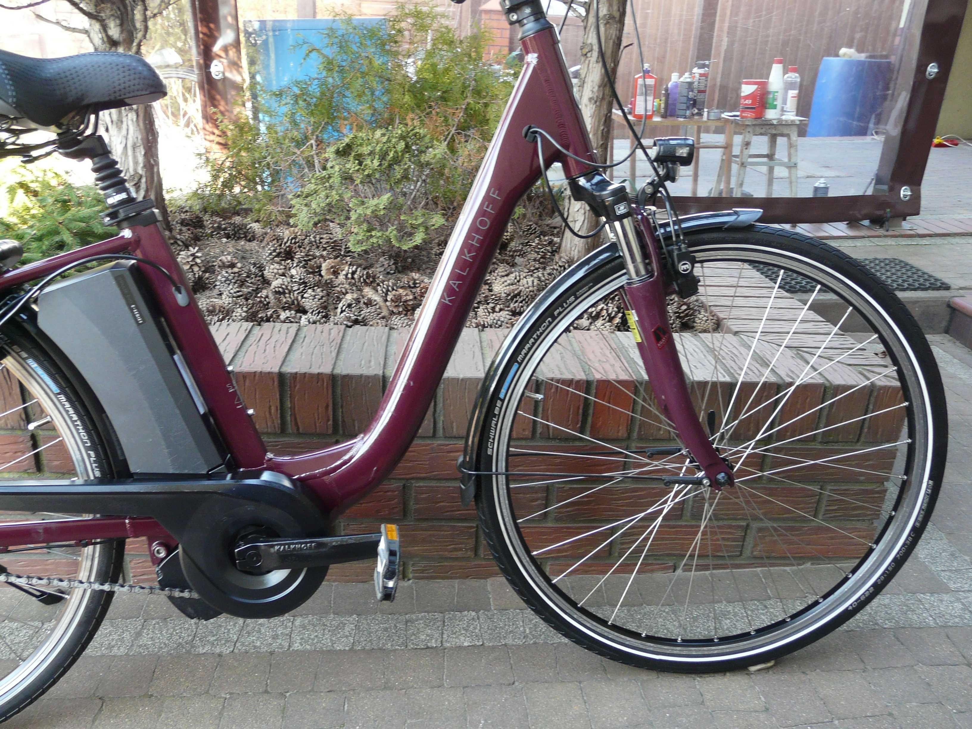 Rower elektryczny KALKHOFF Agattu Citi 28"/45,nożny, central,Germany