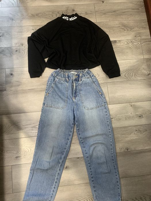 Реглан , джинси для дівчики