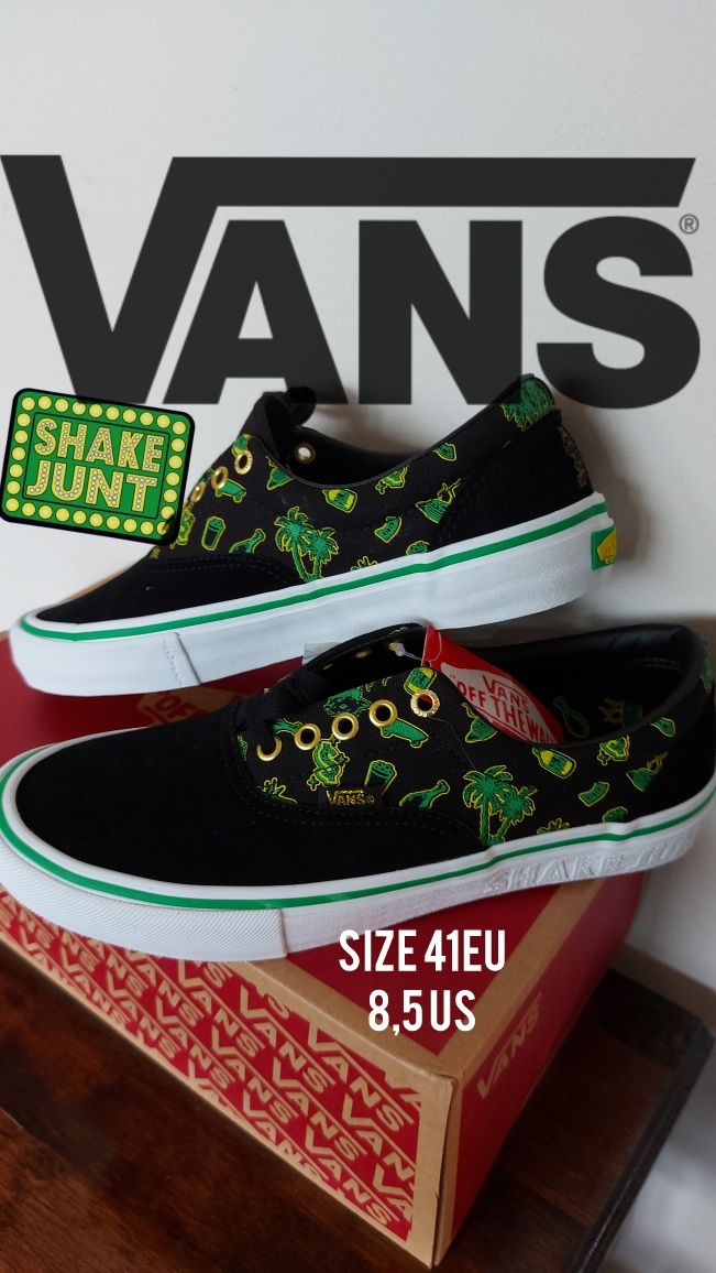 Buty Vans era x shake junt 41 eu 8,5 us skate skateboard era usa y2k