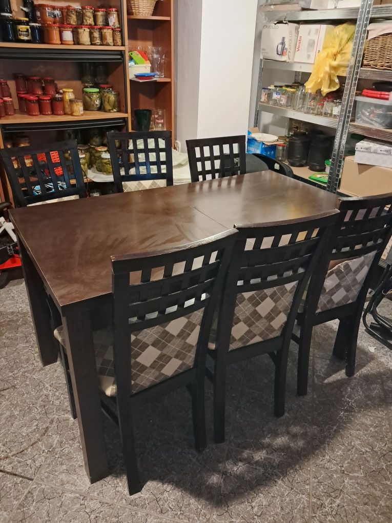 Komplet Stół i krzesła