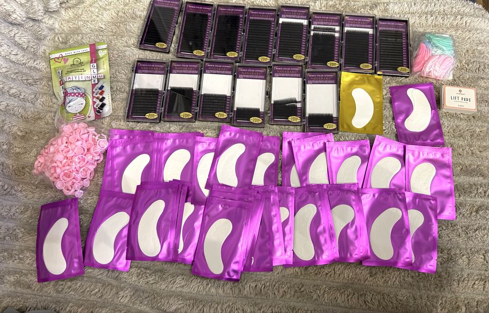 Zestaw do przedłużania rzęs