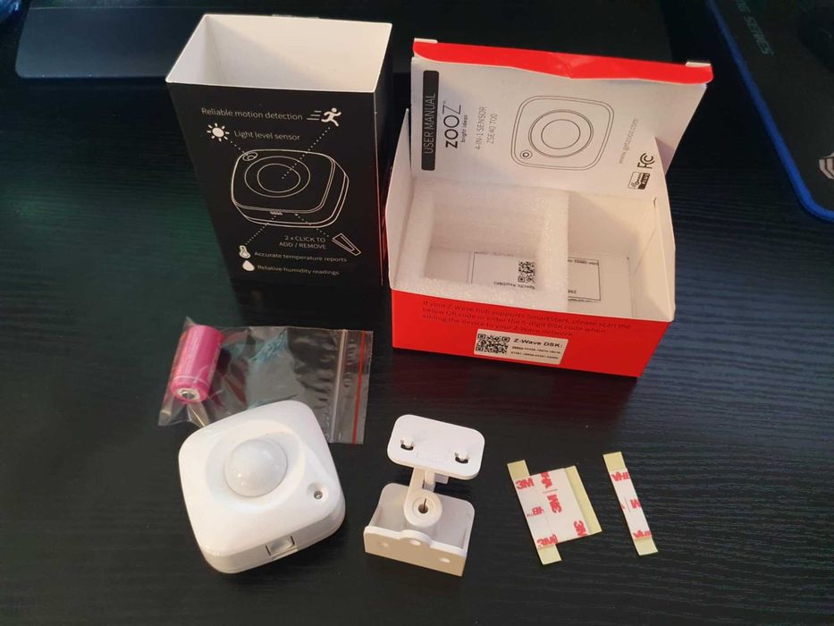 Czujnik ruchu 4w1 Zooz ZSE40 700 z-wave