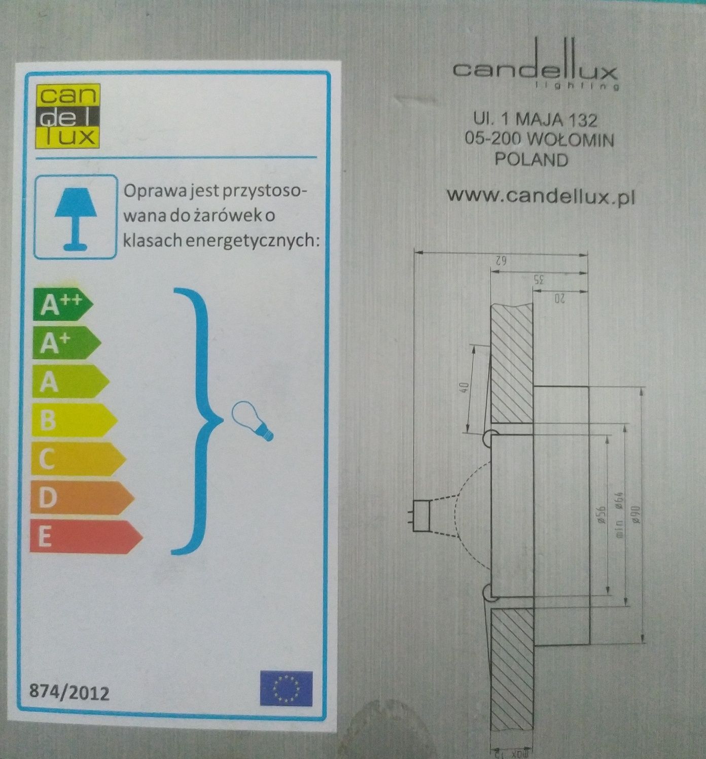 Halogenowe oprawy oświetleniowe nowe 4sztuki
