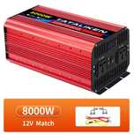 Inversor 12V - 220V 8000W * DC/AC * NOVO * ONDA PURA *