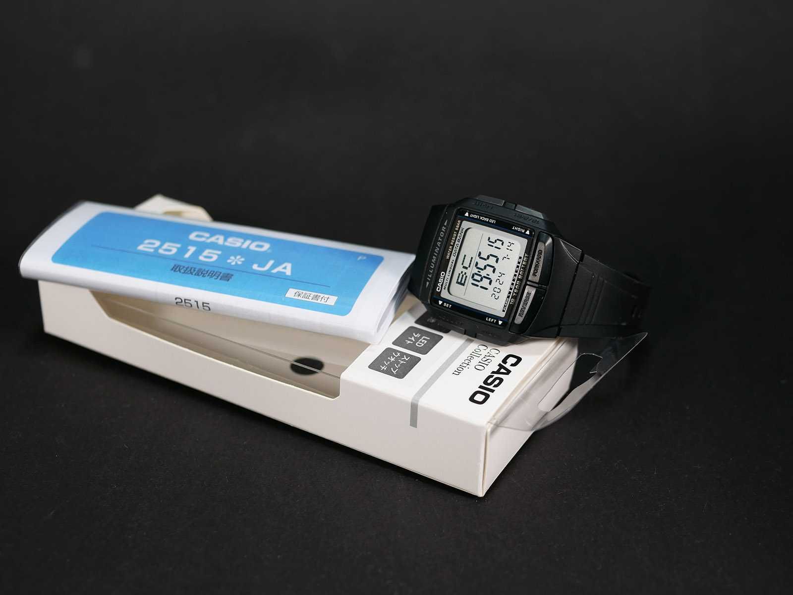 Casio DB-36-1A Data Base 10 лет батарейка