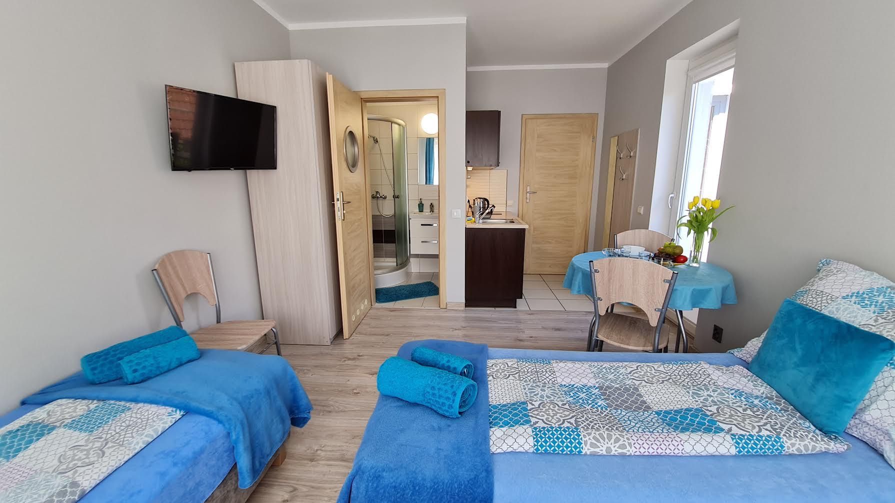 Bela- apartamenty, pokoje z aneksami,parking darmo, faktura